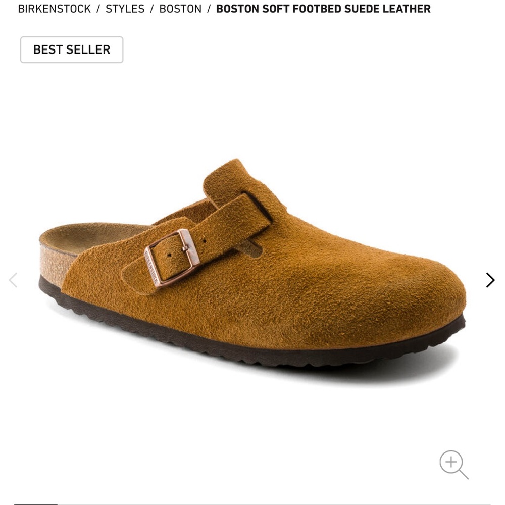 BIRKENSTOCK | BOSTON SOFT FOOTBED | 39 | WORN 2x